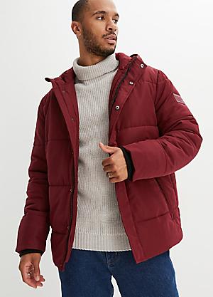 Mens red coats and jackets best sale