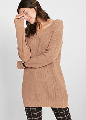 Women's Cheap Brown Knitwear | Camel 
