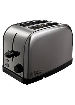 Russell Hobbs Black Groove Toaster 2 Slice 26390