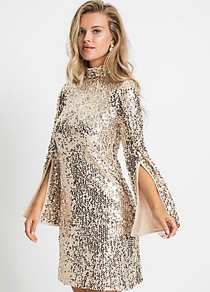 sequin shift dress size 16