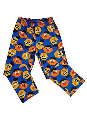 Sesame Street Cookie Monster AOP Mens Sleep Pajama Pants Small