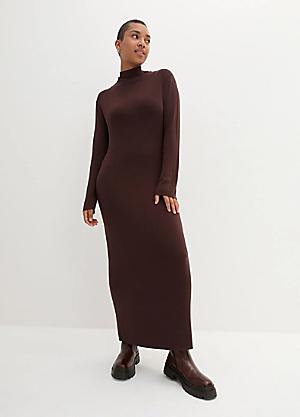 Long sleeve jersey knit maxi dress best sale