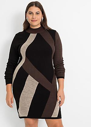 jumper dress for curvy ladies Shop Brown | Dresses | Dresses | Plus Size | Womens Pretty Baby Clothes for Kids