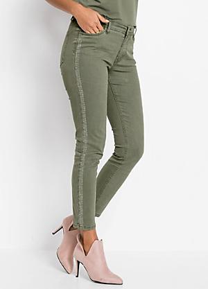 khaki green jeans ladies