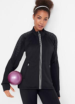 Sports b.p.c. bonprix Collection Women's Windbreaker Hooded Jacket Size  EUR-46 