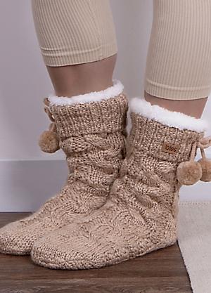 Totes best sale slipper boots