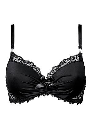 Bpc Selection Bonprix Black Lace Bra Panties Set 36C