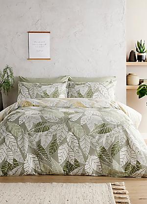 Edale Green Duvet Set