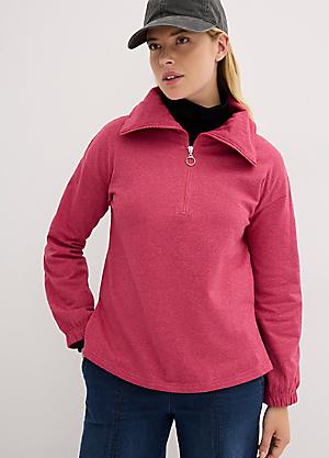 Ladies collared sweatshirts best sale