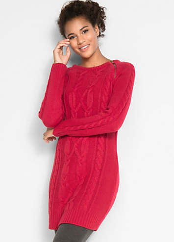 Cable-Knit-Jumper-Dress~
