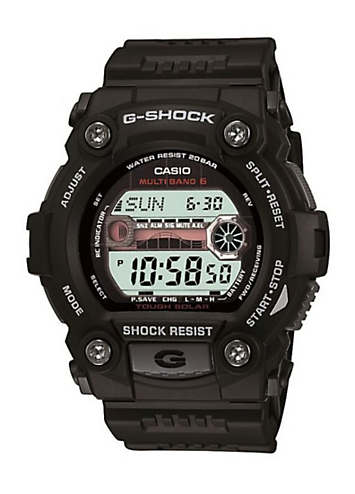 Casio Mens G-Shock Radio Controlled World Time Solar Watch | bonprix