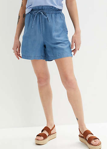 Tencel Denim Shorts main image 1