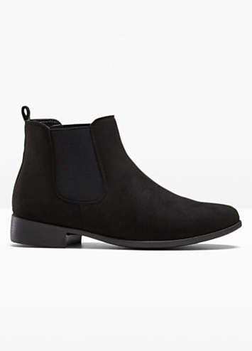 faux suede chelsea boots men