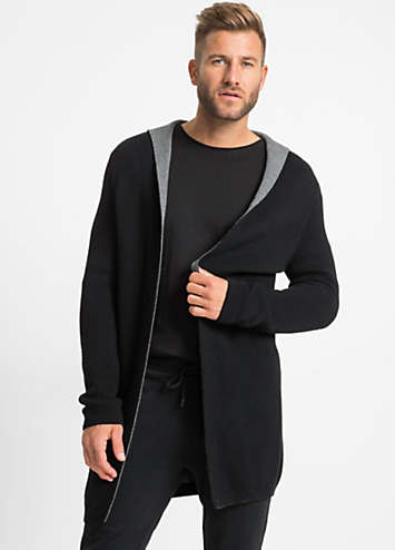 Hooded Edge to Edge Cardigan by bonprix | bonprix