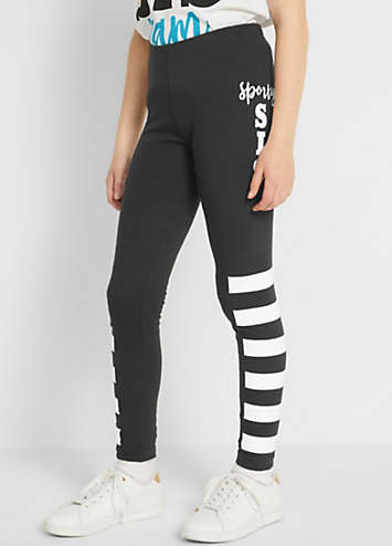 Leggings with hot sale checkered stripe