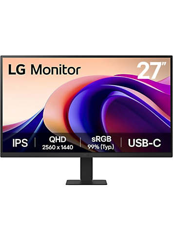 Lg 710 Monitor LG 27 Inch Quad HD IPS 100Hz Monitor | bonprix
