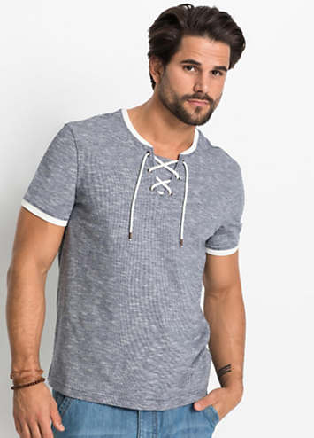 Lace-Up T-Shirt by bonprix | bonprix