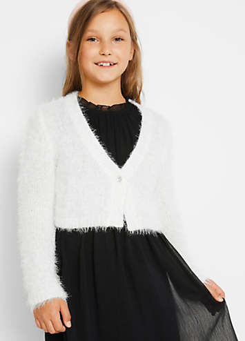 Fluffy 2025 bolero cardigan