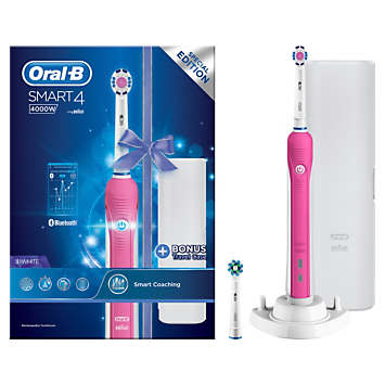 oral b smart 4 pink
