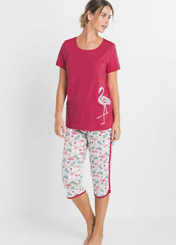 Womens cropped pyjamas sale