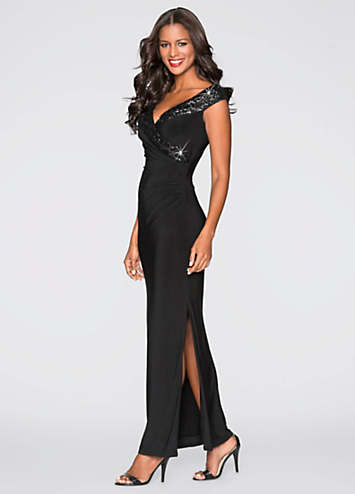 Evening gowns 2025 with rhinestones