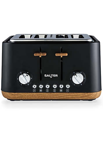 Salter Toronto 4 Slice Toaster - Black | bonprix