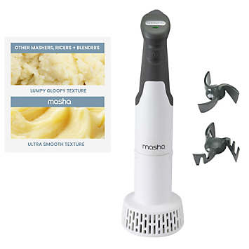 Masha By Sensio Home Frullatore Manuale Ufficiale Tritapatate Elettrico 3 In 1 - Foto 4