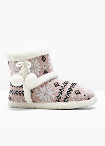 cute slipper boots