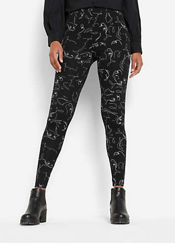 bonprix Sustainable Pattern Print Leggings