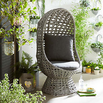 Cocoon swivel egg online chair