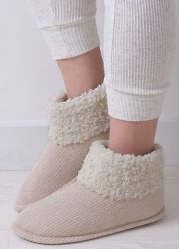 Isotoner bootie slippers ladies new arrivals