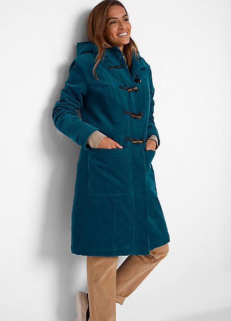 Cord Duffle Coat by bonprix | bonprix
