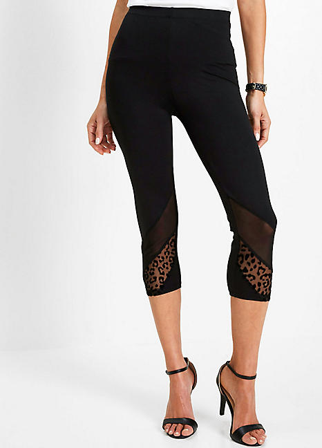 Cropped Stretch Leggings by bonprix | bonprix