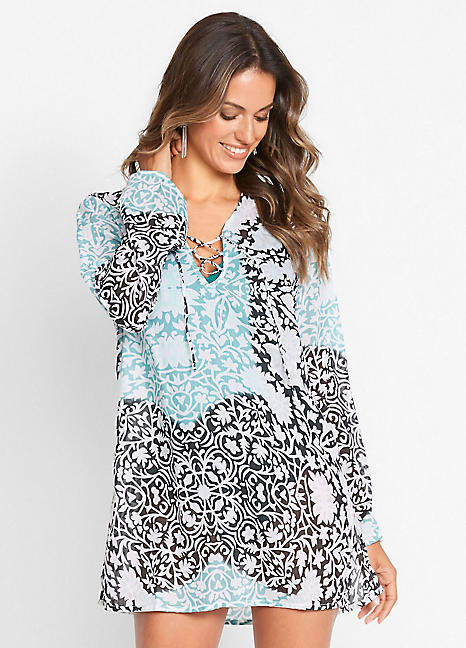 Damask Beach Kaftan