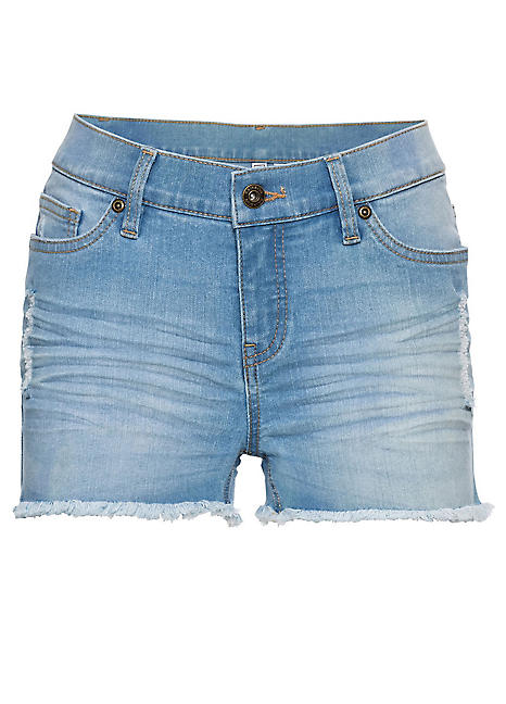 Denim Hot Pants by bonprix | bonprix