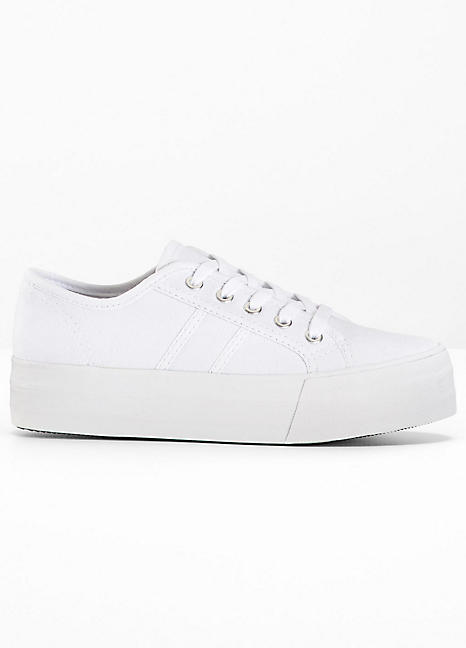 Flatform Lace Up Plimsolls