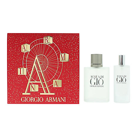 Giorgio Armani Acqua Di Gio 2 Piece Gift Set Eau De Toilette 50ml