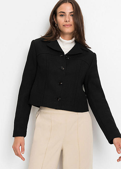 Jersey Wrap Blouse by BODYFLIRT | bonprix