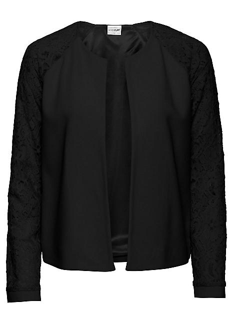 Louren slit sleeve lace jacket+spbgp44.ru