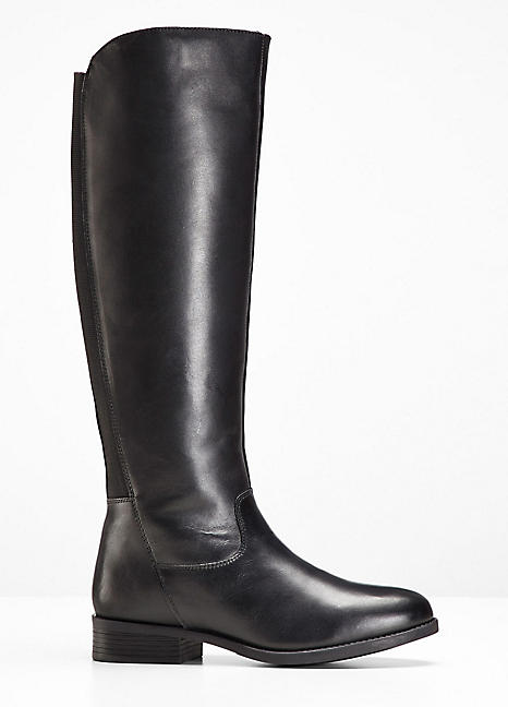 Leather Riding Boots by bpc selection premium | bonprix