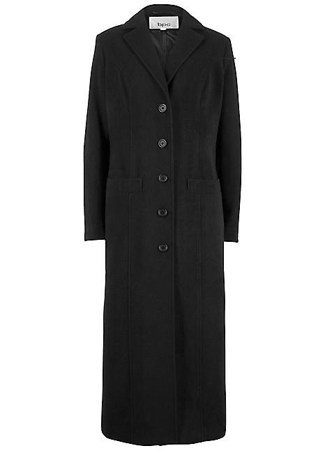 Long Buttoned Coat by bonprix | bonprix