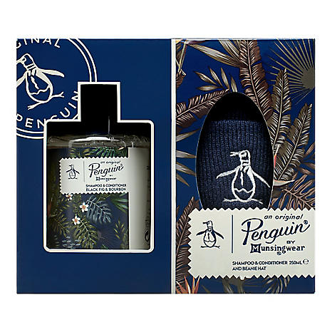 Original Penguin Set Body Wash Exclusive Beanie Hat Set bonprix