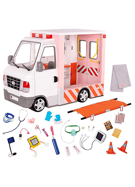 Our Generation Dolls Rescue Ambulance Vehicle Playset bonprix