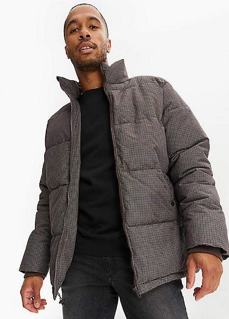 Padded 2025 check jacket