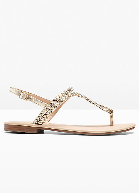 Plaited sandals on sale