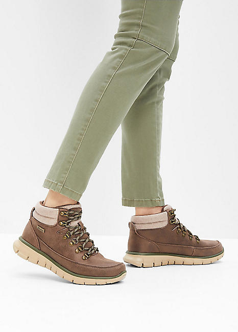 Skechers Lace Up Boots bonprix