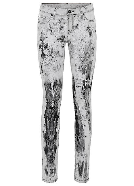 Skinny Moonwash Jeans By Rainbow Bonprix