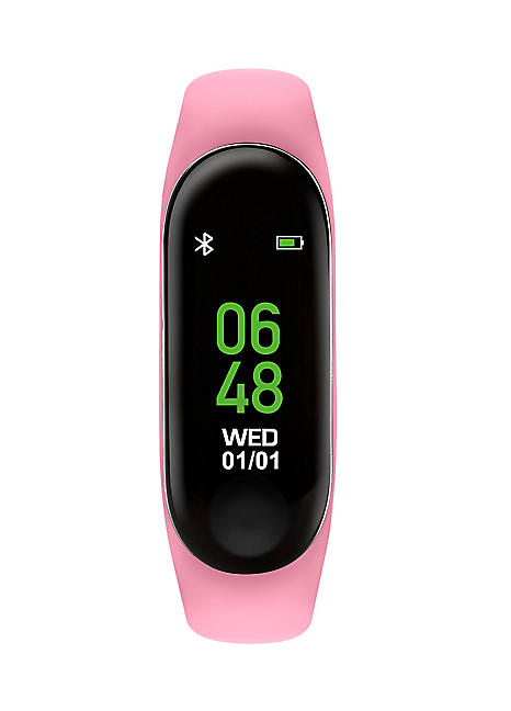 Smart watch hot sale pink band