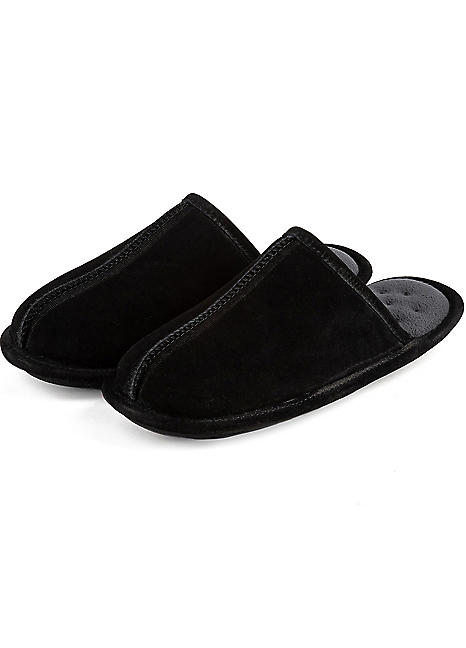 Totes mule deals slippers mens