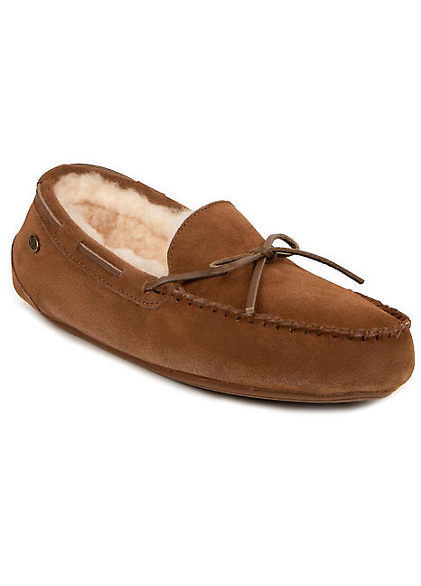 Totes mens sale moccasin slippers